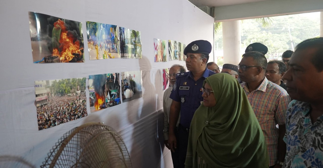 বগুড়া প্রেসক্লাবে জুলাই আন্দোলন স্মরণে তিন দিনব্যাপী চিত্র ও ভিডিও প্রদর্শনী