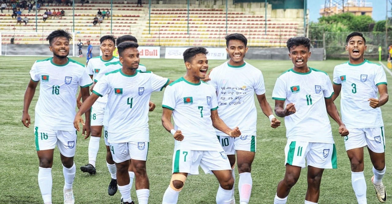 সাফ অনূর্ধ্ব-২০ নেপালকে উড়িয়ে চ্যাম্পিয়ন বাংলাদেশ