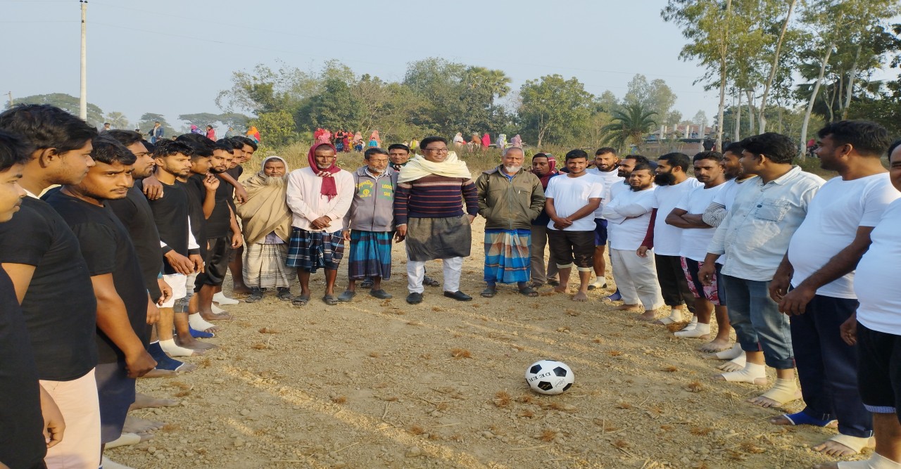 সামাজিক উন্নয়নের পাশাপাশি ক্রীড়া নৈপুণ্যে ক্ষেত্রে ও যুবক ভাইদেরকে এগিয়ে আসতে হবে- আব্দুল হক (আবু)