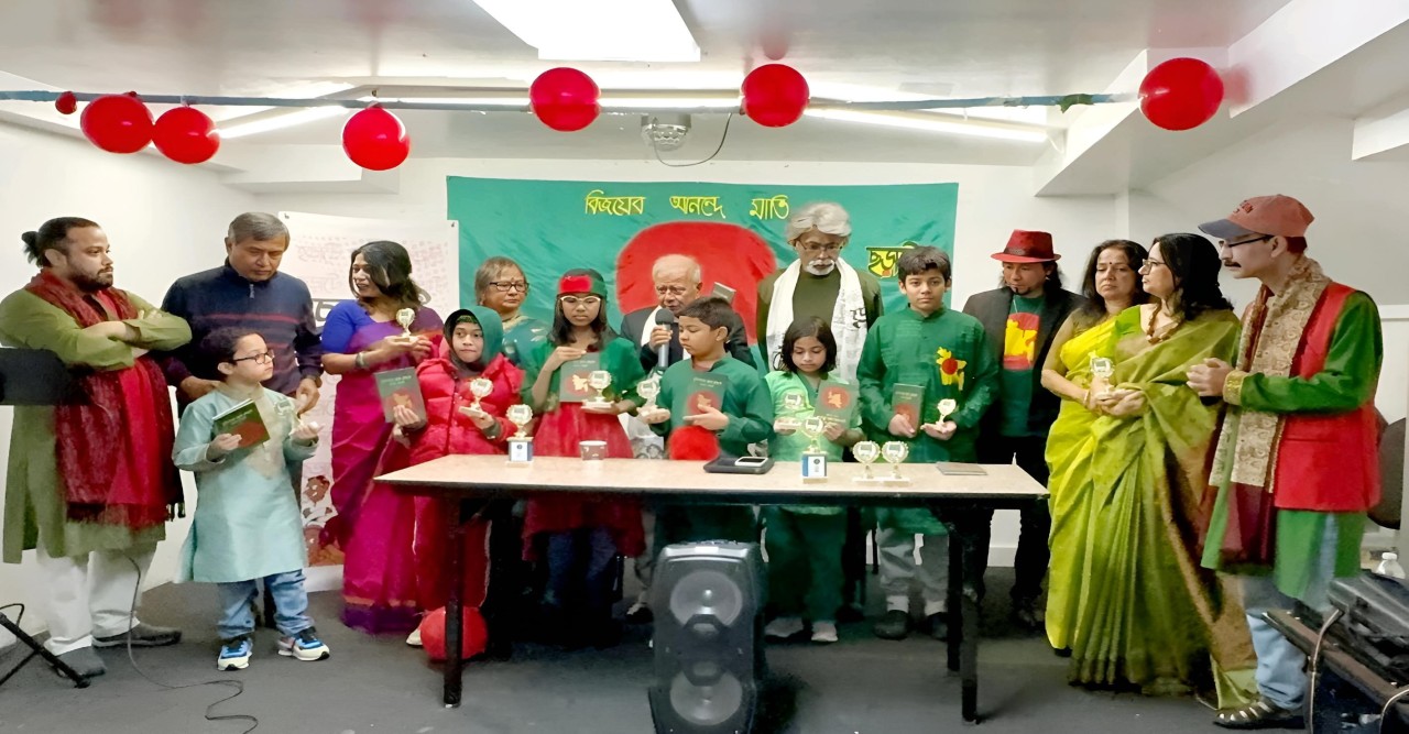 বীর মুক্তিযোদ্ধাদেরকে সম্মাননা প্রদান করলো ছড়াটে