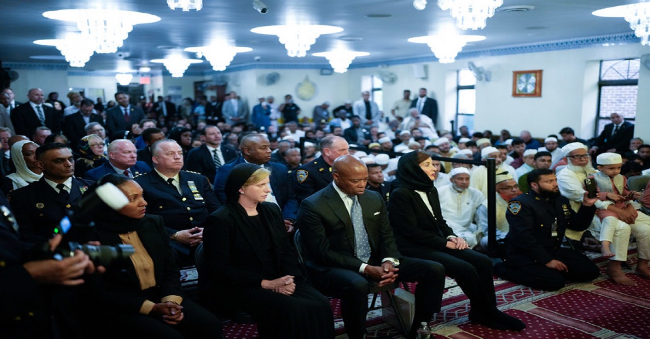 Thousands Weep with the Sky of New York at the Departure of Didarul Islam