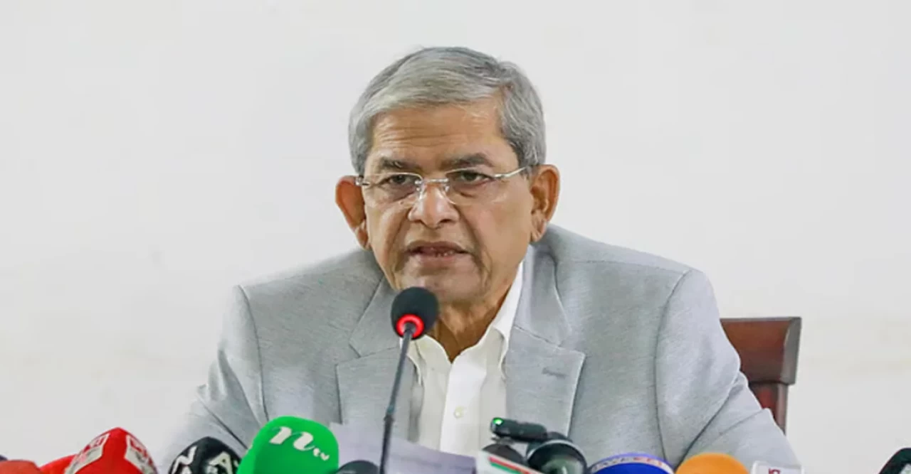 রাজনীতি নির্বাচন নিয়ে ‘গভীর ষড়যন্ত্র’ চলছে, সজাগ থাকুন: মির্জা ফখরুল