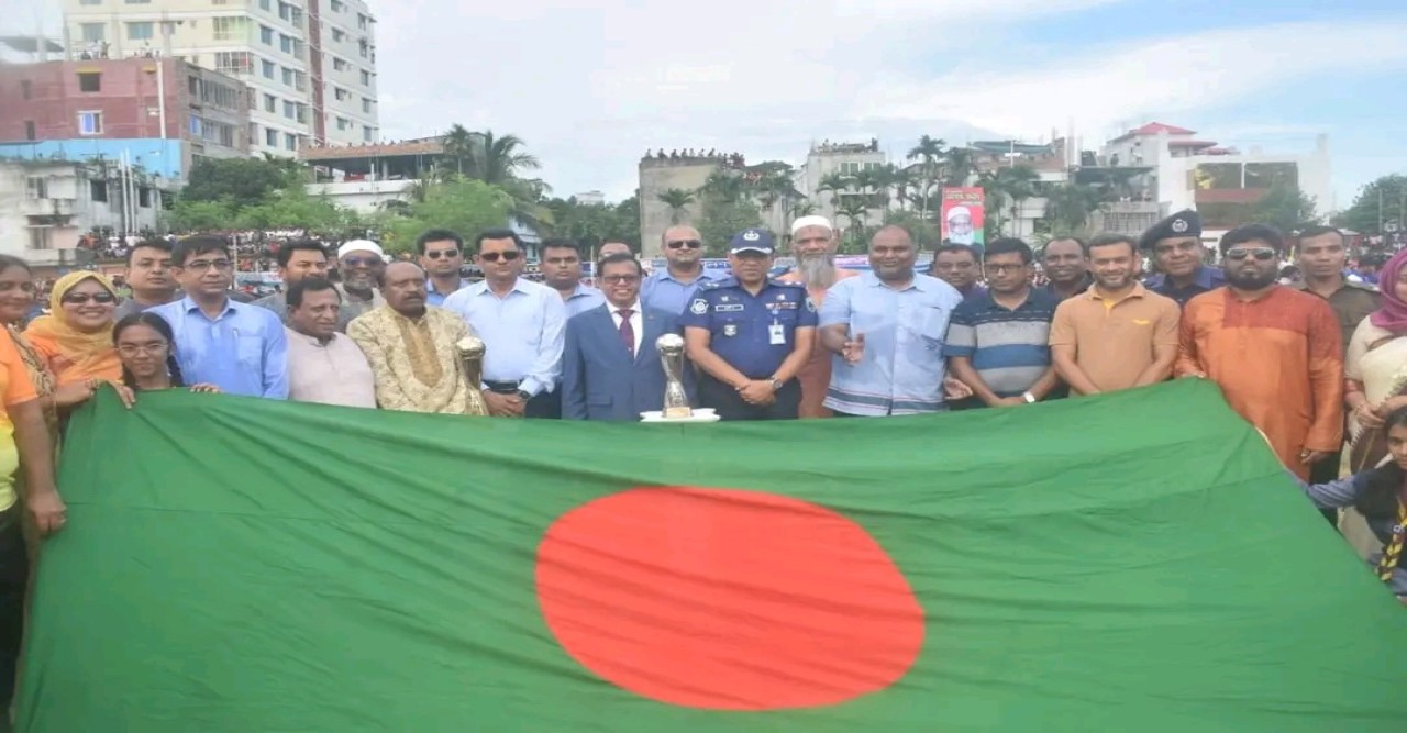 বগুড়া জেলা প্রশাসক গোল্ডকাপ ফুটবল টুর্নামেন্টে দুপচাঁচিয়া উপজেলা চাম্পিয়ন