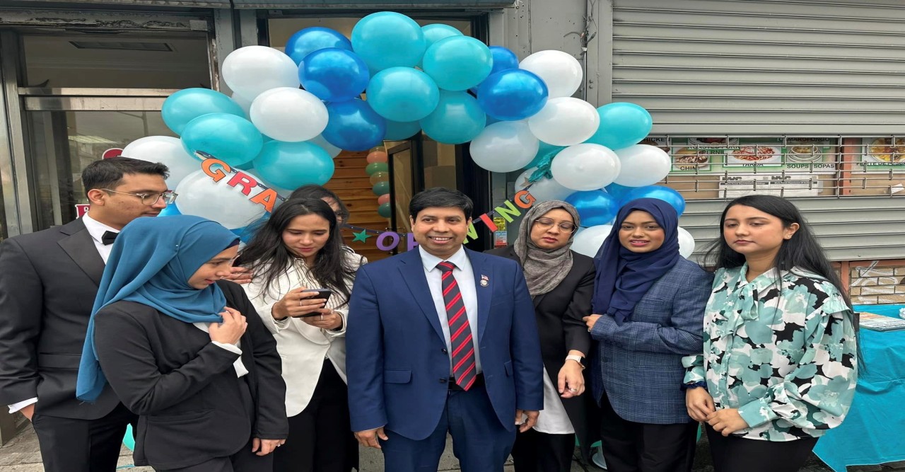 বর্ণাঢ্য আয়োজনে জ্যামাইকায় কর্ণফুলী ট্যাক্স ইনক’র নতুন অফিস উদ্বোধন