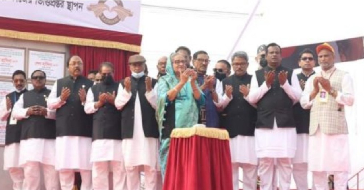 রাজশাহীতে ২৬ টি উন্নয়ন প্রকল্পের উদ্বোধন করলেন প্রধানমন্ত্রী