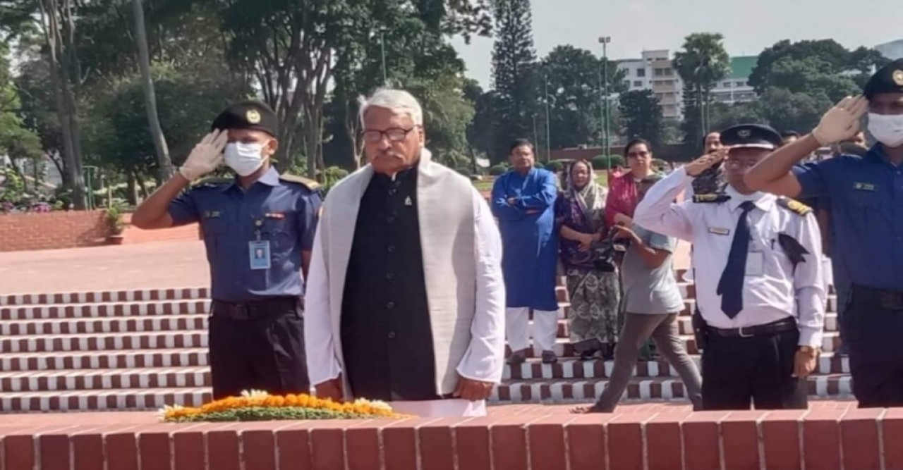 জাতীয় স্মৃতিসৌধে নবনিযুক্ত ডেপুটি স্পিকারের শ্রদ্ধা