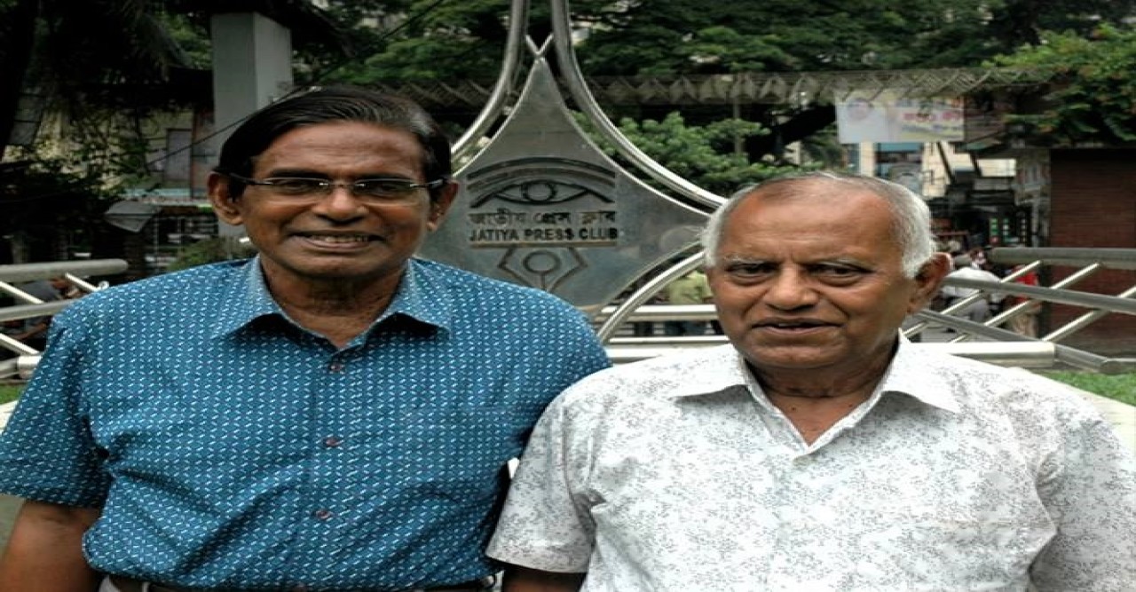 জীবন্ত দুই কিংবদন্তী বাংলাদেশের, খেলোয়াড় জাকারিয়া পিন্টু ও সাংবাদিক মুহম্মদ কামরুজ্জামান-- সৈকত রুশদী