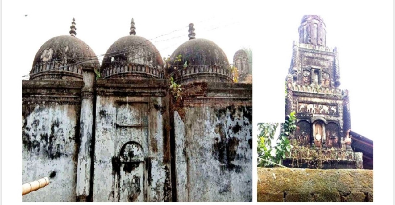 সভ্যতার অনুপম নিদর্শন আত্রাইয়ের তিন গুম্বুজ মসজিদ ও মঠ
