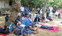 ৩০ কিলোমিটার হেঁটে রাজশাহীর সমাবেশস্থলে বিএনপি নেতা-কর্মীরা