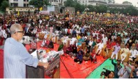 কোন দল গোছানোর জন্য নির্বাচন পেছানো যাবে না- বগুড়ায় নজরুল ইসলাম খান