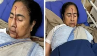 কপাল ফেটে রক্ত, গুরুতর আহত মমতা বন্দ্যোপাধ্যায়