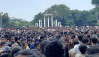 সরকার পদত্যাগের এক দফা দাবি ঘোষণা