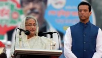 রয়টার্সকে দেওয়া সাক্ষাৎকারে জয় শেখ হাসিনা পদত্যাগ করেননি, তিনি এখনো প্রধানমন্ত্রী