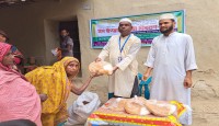 বগুড়ায় আইআরআইবি ফ্যান ক্লাব বাংলাদেশ এর উদ্যোগে ১০০ পরিবারের মাঝে ঈদ উপহার সামগ্রী বিতরণ
