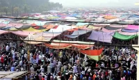 বিশ্ব ইজতেমার দ্বিতীয় দিনের আম বয়ান চলছে