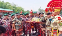 বিজিবি মহাপরিচালকের বাংলাবান্ধা আইসিপি পরিদর্শন