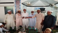 মসজিদ উন্নয়ন প্রকল্পে সহায়তা করলেন - আলহাজ্ব সিরাজুল ইসলাম খান রাজু