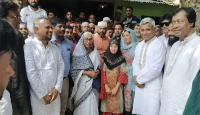 'ছোট্ট খালেদা জিয়া'র বাসায় বিএনপির প্রতিনিধি দল