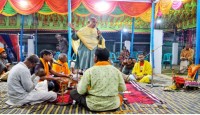 বগুড়ায় চার দিনব্যাপী রাধা-গোবিন্দের পঞ্চম দোল উৎসব শুরু