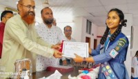 ঢাকা জেলার শ্রেষ্ঠ স্কাউট কলাকোপা কোকিলপ্যারী উচ্চ বিদ্যালয়ের জান্নাতুল জেরিন