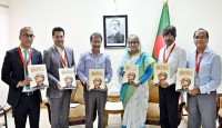 ‘মুজিবপিডিয়া’র মোড়ক উন্মোচন করলেন প্রধানমন্ত্রী শেখ হাসিনা