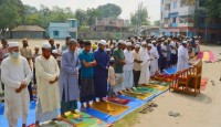 বগুড়ায় বৃষ্টির জন্য ইসতিসকার নামাজ