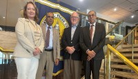Bangladesh Embassy greets new President of National Press Club in Washington