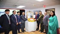 জাতিসংঘে বাংলাদেশ স্থায়ী মিশনে জাতির পিতার ১০৩তম জন্মবার্ষিকী উদ্যাপন