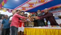 সান্তাহারে সান্দিড়া আন্তঃ পাড়া ফুটবল ফাইনাল খেলা অনুষ্ঠিত