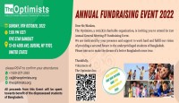 The Optimists Annual Fundraising Event 2022 on October 9