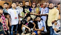 শর্টবার ফুটবল টুর্ণামেন্টের ফাইনাল খেলার পুরষ্কার বিতরণ