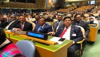 State Minister Zaheed Farooque stressed the importance of international cooperation to advance the UN water action agenda