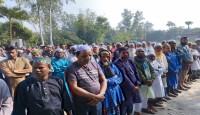 আদমদিঘীর ছাতিয়ানগ্রামের পাহালোয়ান পাড়া গ্রামের হাকিম পাহালোয়ান ভাইয়ের দাফন অনুষ্টিত