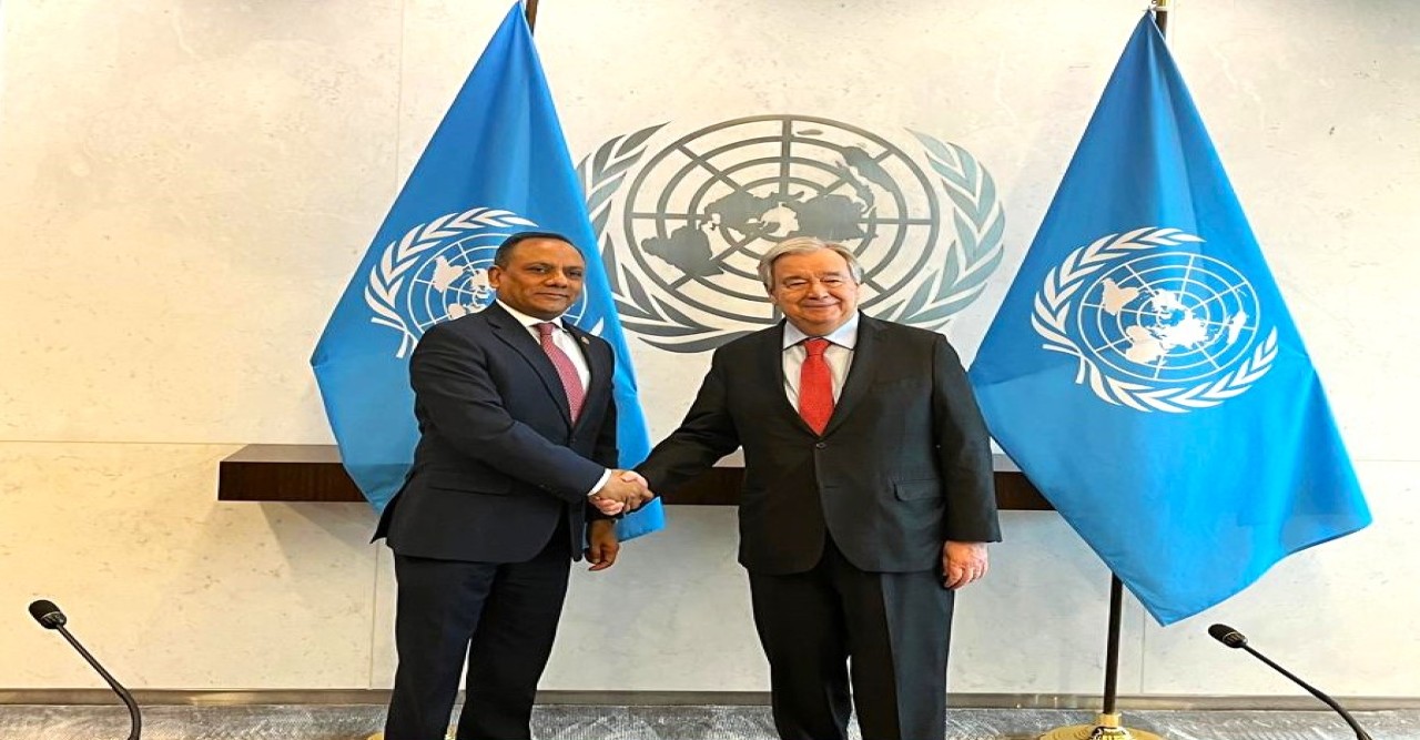 Bangladesh Permanent Representative Ambassador Muhith paid farewell call on UN Secretary General
