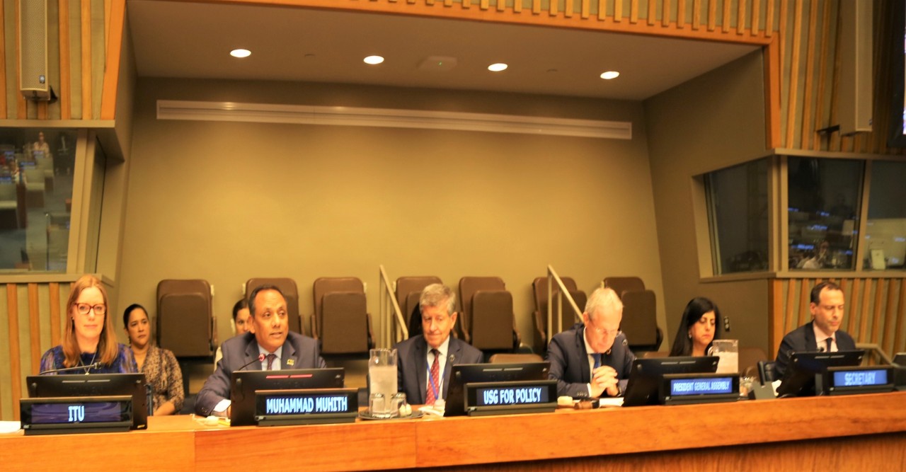 Connecting for Good: Ambassador Muhith advocates for using digital platforms to advance Culture of Peace