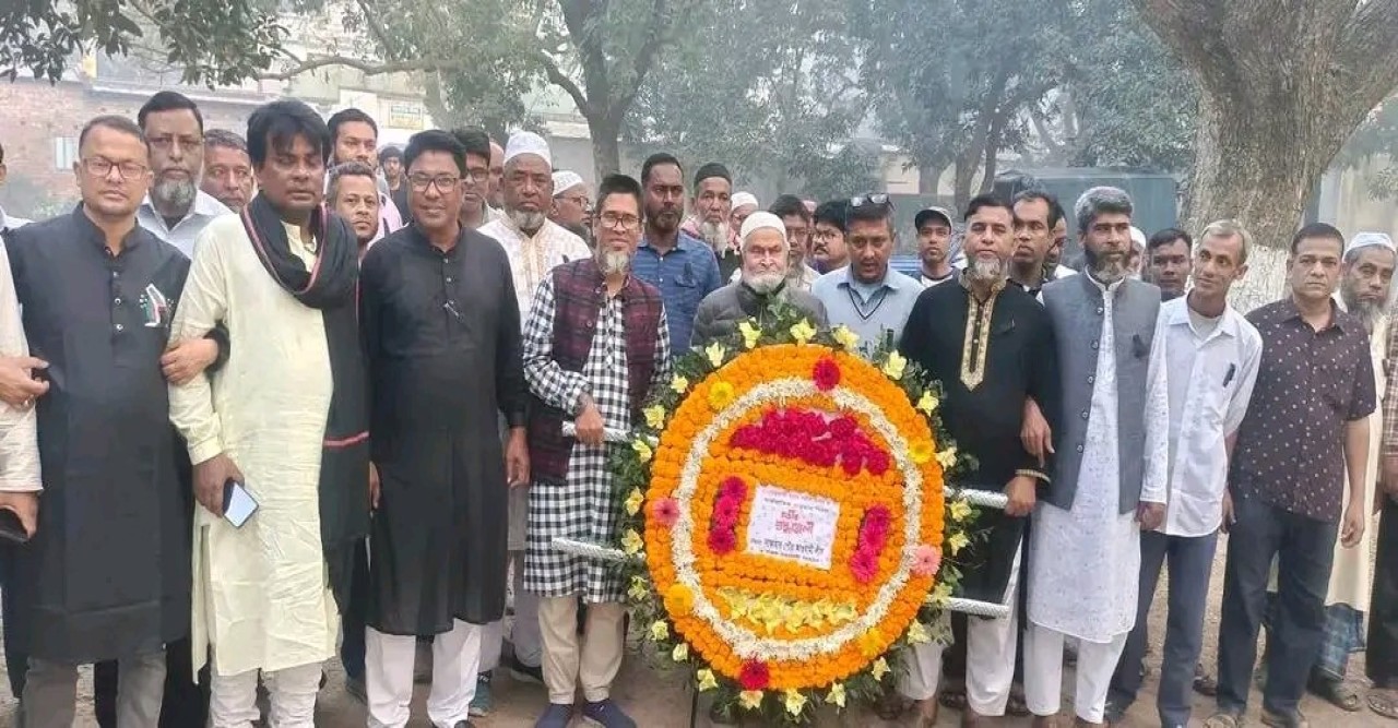 সান্তাহারে শহীদদের স্মরণে শ্রদ্ধাঞ্জলি