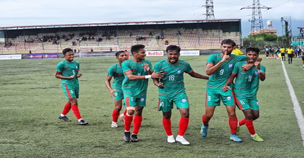 সাফ অনুর্ধ্ব-২০ চ্যাম্পিয়নশিপে ভারতকে হারিয়ে ফাইনালে বাংলাদেশ