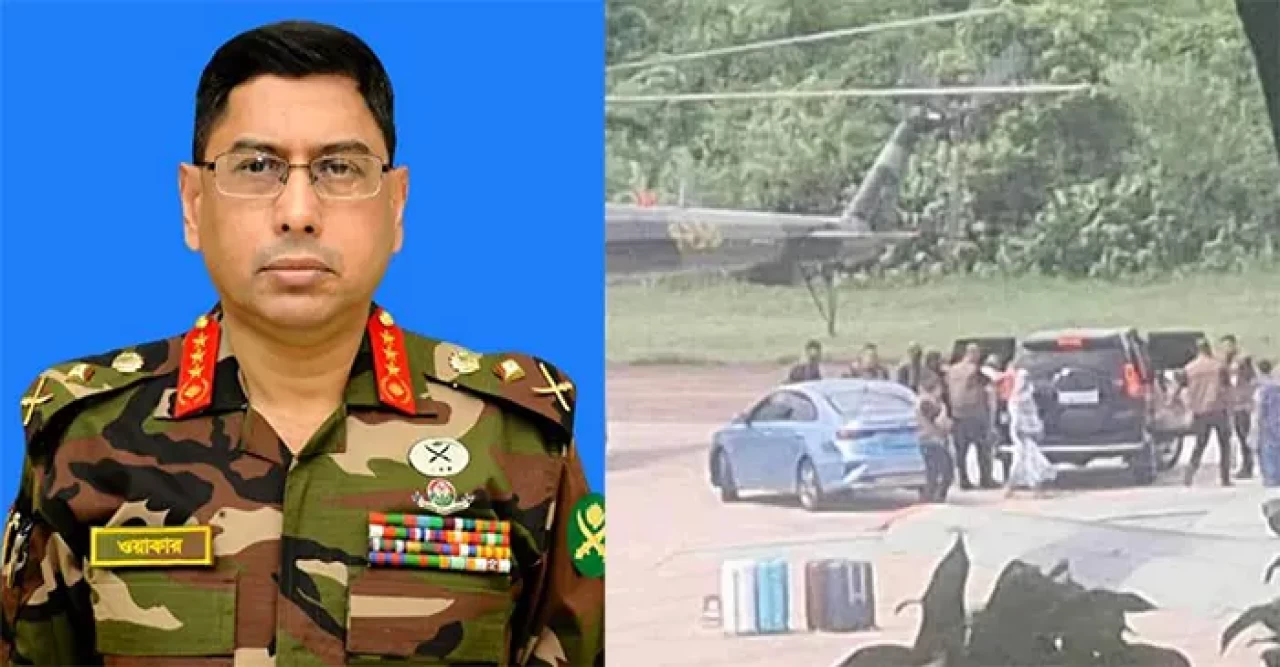 শেখ হাসিনার পালানোর খবর তখনও জানতেন না সেনাপ্রধান