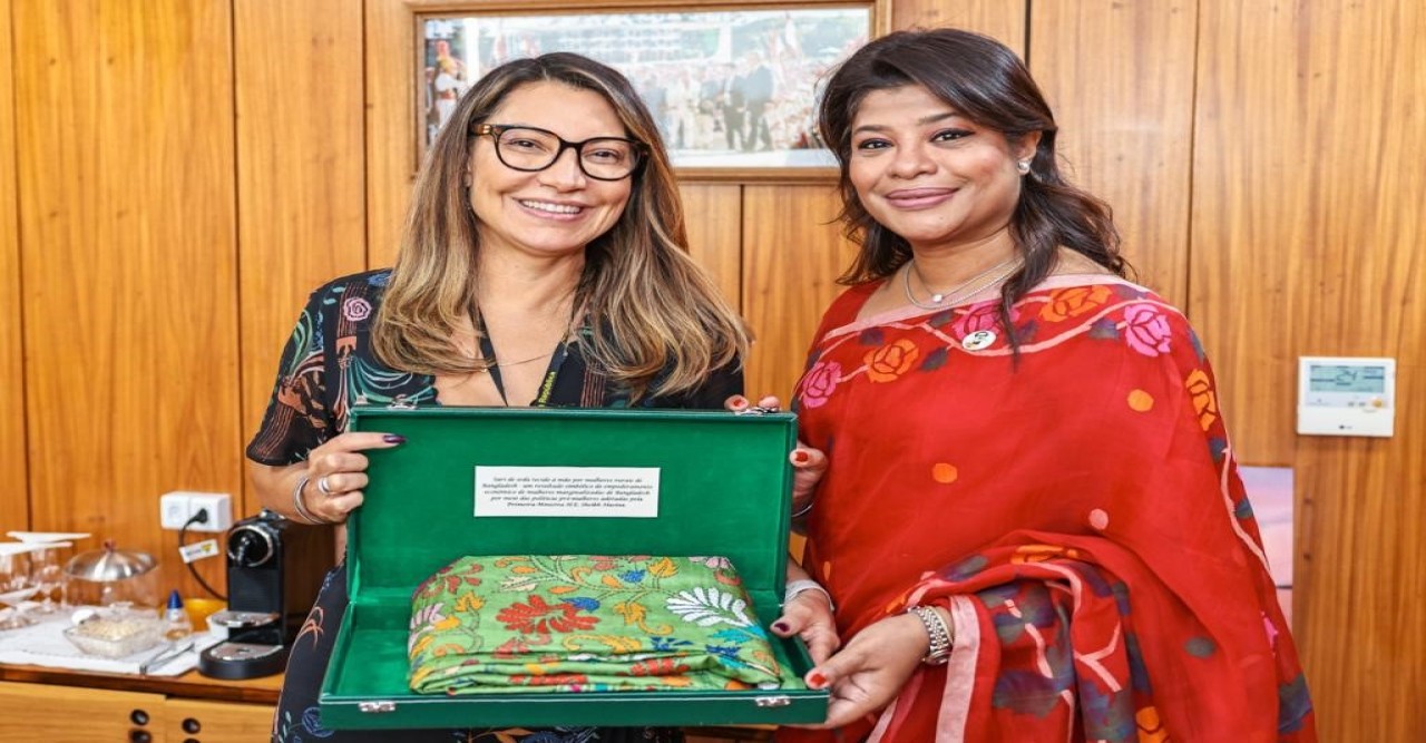 নারীর ক্ষমতায়নের সাফল্যে বাংলাদেশের ভূয়সী প্রশংসায় ব্রাজিলের ফার্স্ট লেডি মিজ রোজাঞ্জেলা