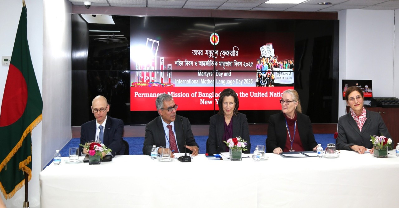 Bangladesh Permanent Mission to the UN observed the ‘International  Mother Language Day’