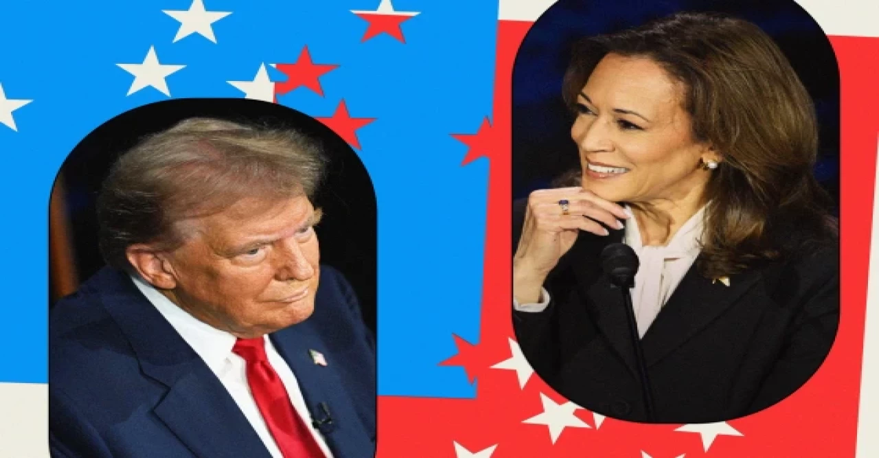 Harris goes on offense against Trump in combative debate