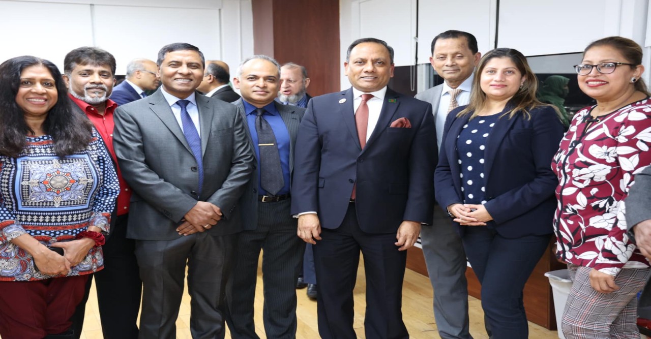 জাতিসংঘে বাংলাদেশ রাস্ট্রদুত মুহিতকে নিউ ইয়র্কে আন্তরিক স্বাগতম---আকবর হায়দার কিরন