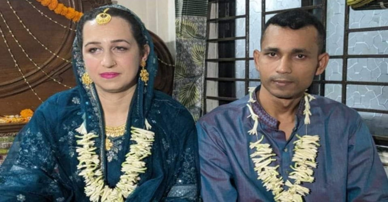 প্রেমের টানে সাভারে এসে বিয়ে করলেন সাইপ্রাসের তরুণী