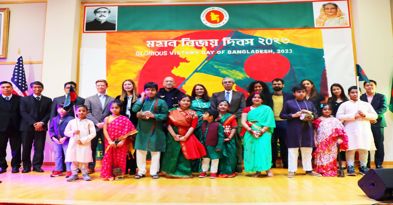 ওয়াশিংটনে বাংলাদেশ দূতাবাসে মহান বিজয় দিবস উদযাপিত