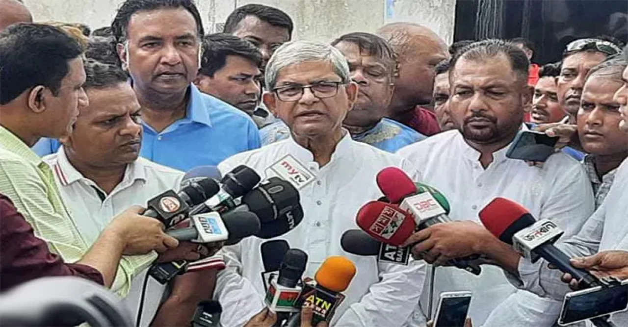 বাংলাদেশ নিয়ে দিল্লির কূটনৈতিক বার্তাকে ‘অত্যন্ত দুর্ভাগ্যজনক’ বললেন  মির্জা ফখরুল
