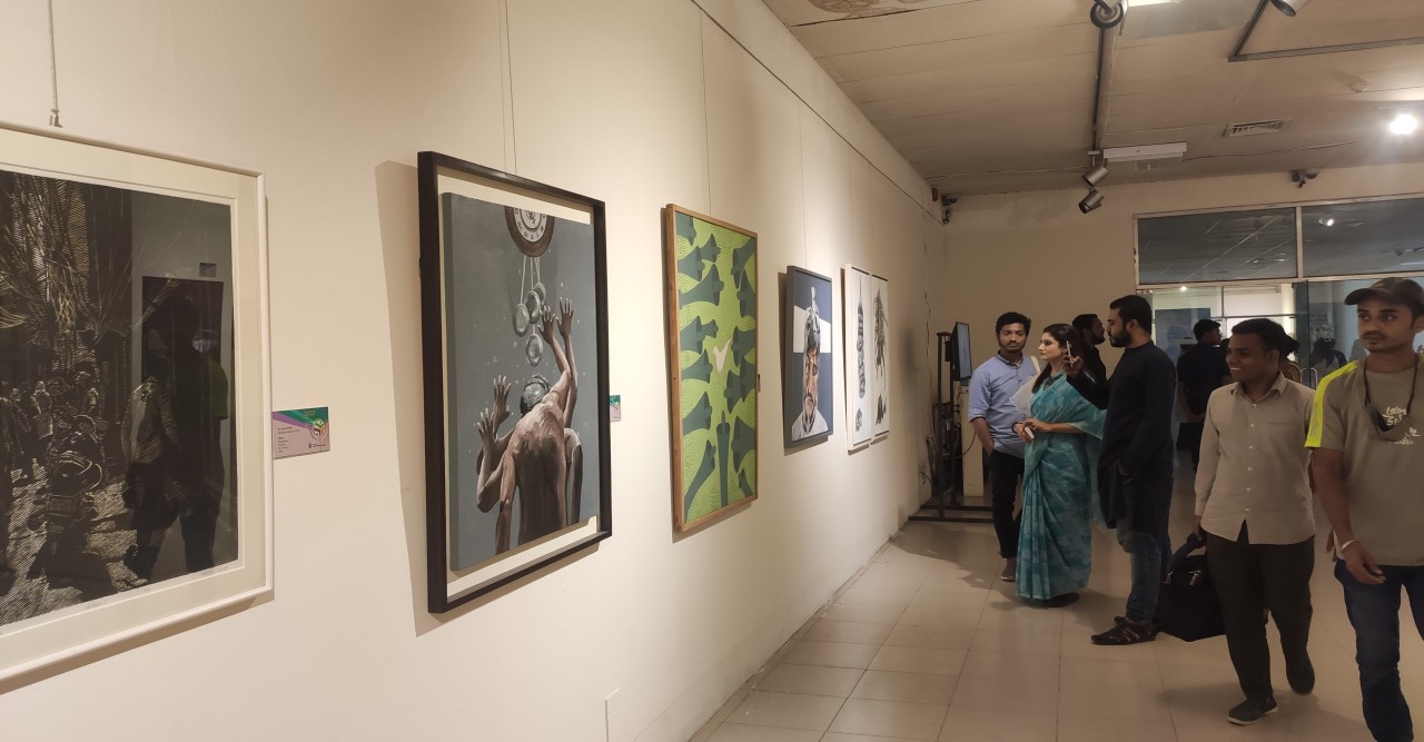 ২৩ তম নবীন শিল্পী চারুকলা প্রদর্শনী-২০২২ সমাপ্ত