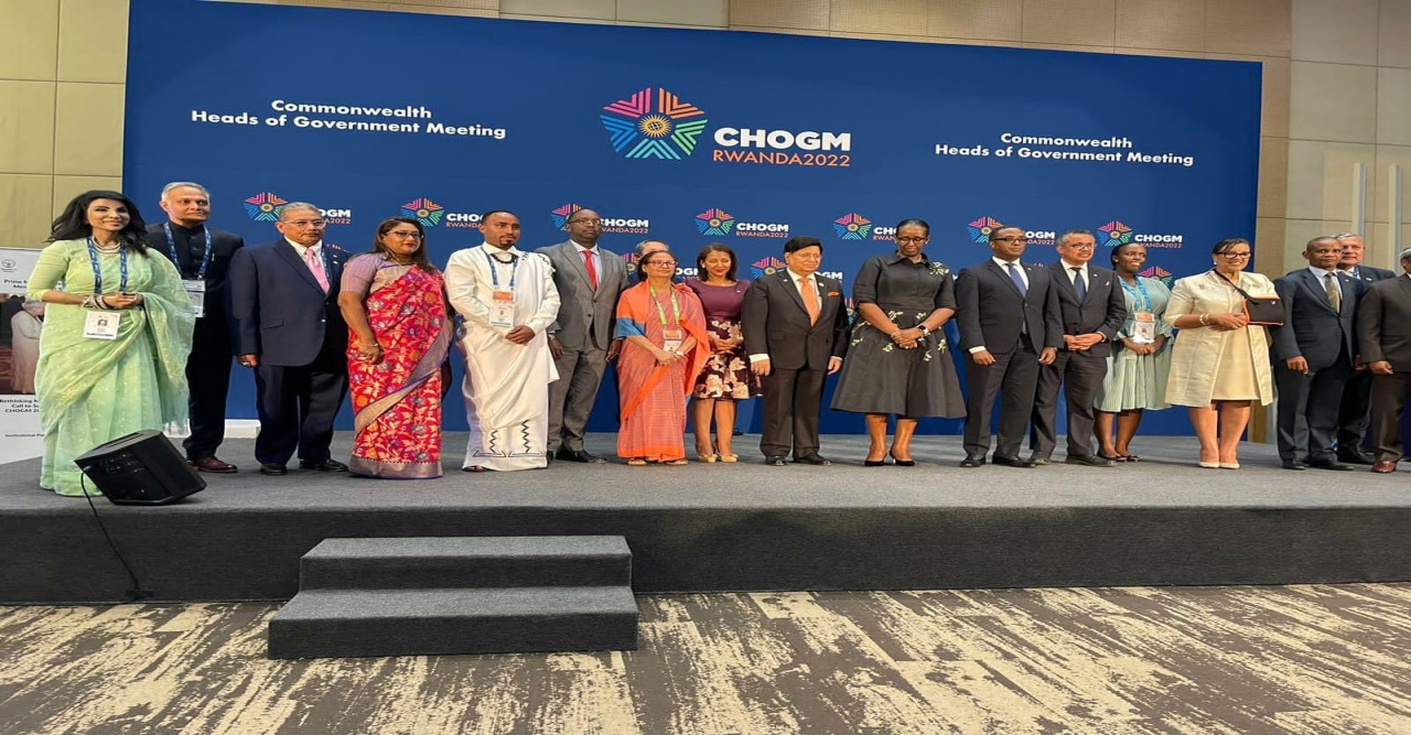 Foreign Minister led Bangladesh delegation to Commonwealth Heads of Government in Rwanda