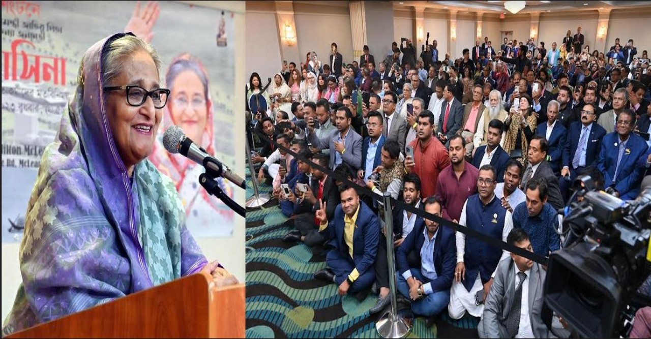 আওয়ামী ক্ষমতায় না থাকলে বাংলাদেশ অন্ধকারে ফিরে যাবে : প্রধানমন্ত্রী শেখ হাসিনা