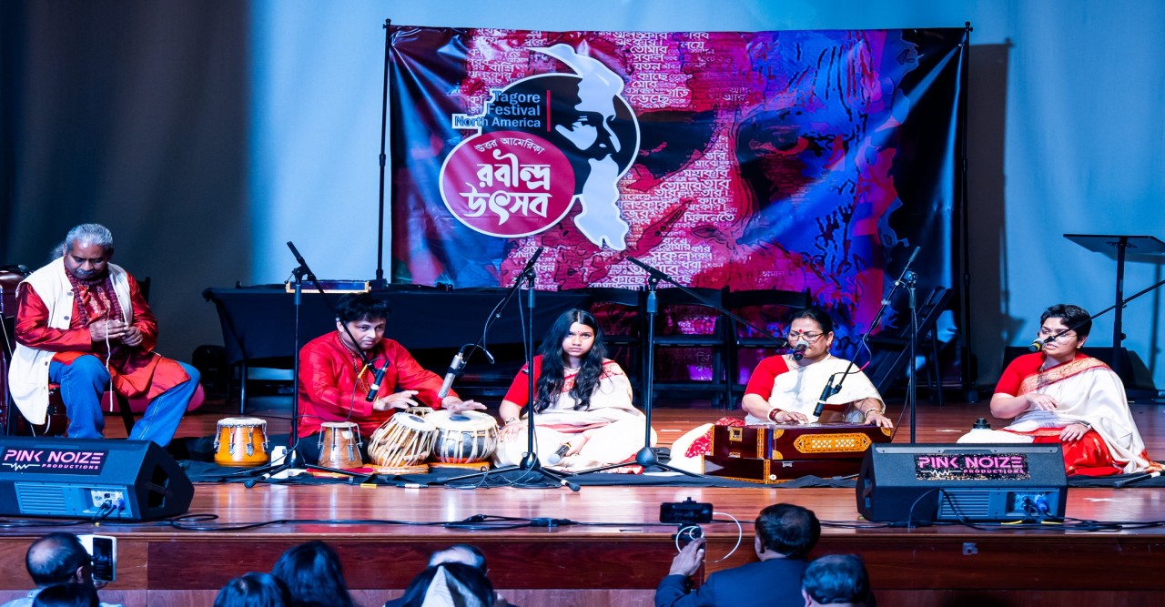 নিউ ইয়র্কে অনুষ্ঠিত রবীন্দ্র উৎসবের দ্বিতীয় দিনে সঙ্গীত পরিষদ