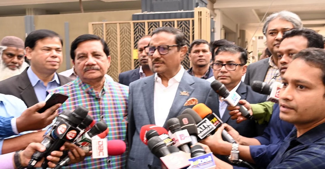 হেরে যাওয়ার ভয়ে বিএনপি নির্বাচনে আসে না: ওবায়দুল কাদের